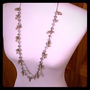 Long Loft crystal necklace
